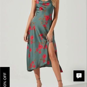 ASTR The Label Gaia Midi Dress - Size M